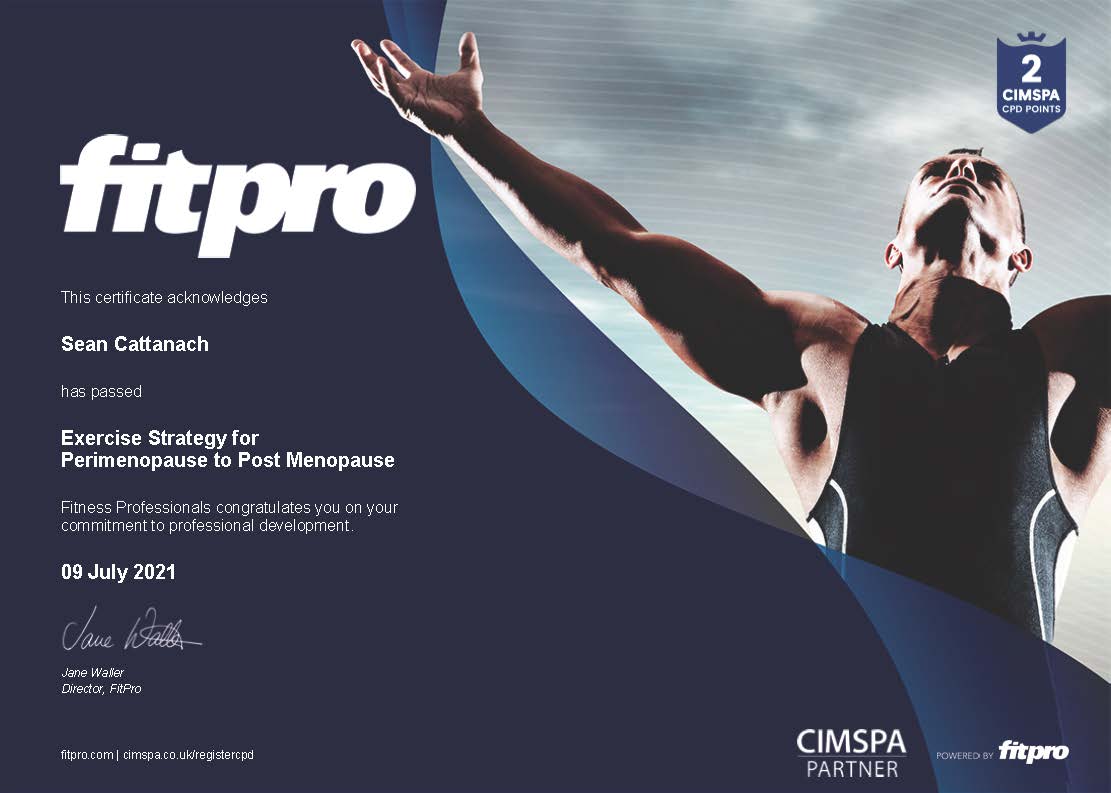 Exercise Strategy for Perimenopause to Post Menopause