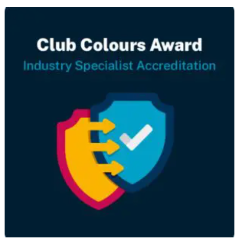 Sport England Recognised Club Colours Accreditation